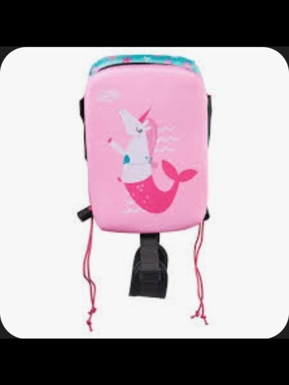 SwimWays - Kids Pink Mermaid Swim Float Vest - 35 To 55 lbs